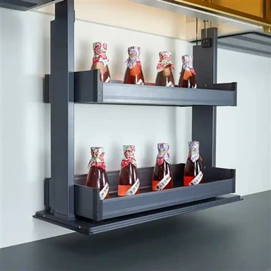 رفع خزانة المطبخ من سبائك الألومنيوم للمطبخ الذكي للمطاعم