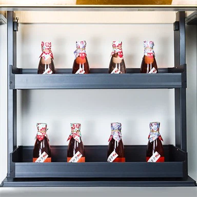 المنزل الذكي خزانة أوتوماتيكية رفع سلة كهربائية قابلة للسحب