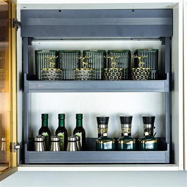 خزائن المطبخ ذات الرفع العمودي