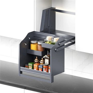 خزانة المطبخ ترفع سلة الأسلاك الاحترافية للمطبخ